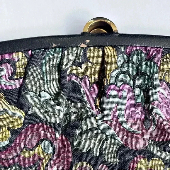 Vintage Jane Shilton Tapestry Pocketbook Handbag Purse - Picture 4 of 6
